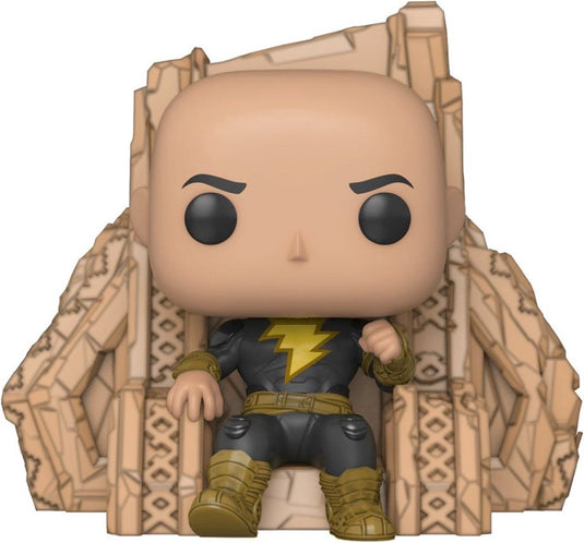 Dc comics funko black adam verzamelfiguur pop! deluxe black adam on throne 9 cm multicolours