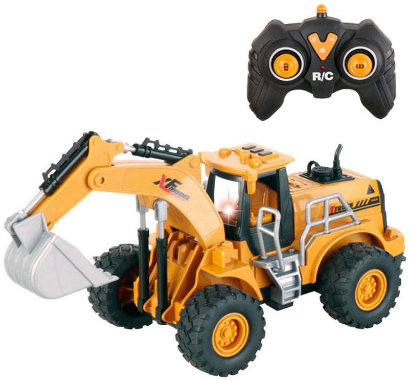 Afbeelding laden in galerijviewer, Lobbes speelgoed bv rc bestuurbare constructie graafmachine
