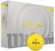 Wilson duo soft golfballen 2025 - geel - 12 stuks