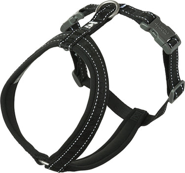 Hurtta harnas casual y-eco zwart - hondentuig - 50-60 cm