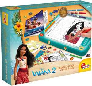 Lisciani - vaiana 2 - tekenschool met lichttafel