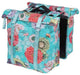 Basil Bloom Field dubbele fietstas, waterdicht, sky blue, 35L