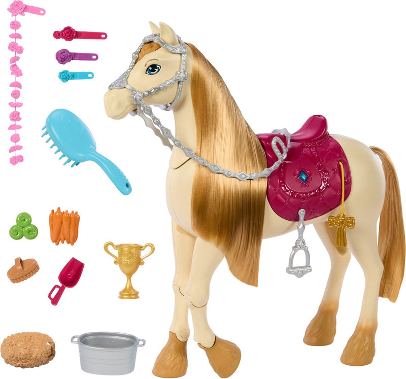 Afbeelding laden in galerijviewer, Barbie mysteries the great horse chase dans- en showpaard
