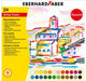Eberhard faber oliepastelkrijt - artist color - 24 stuks - in opbergbox - ef-522036