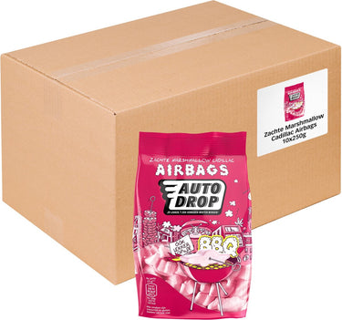 Autodrop - snoep - zachte marshmallow cadillac airbags - 10 zakken - 250 gram