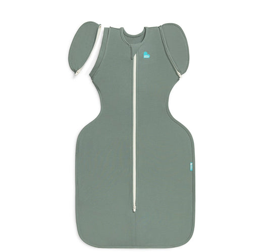 Love to dream ™ babyslaapzak swaddle up™ - inbakeren afbouwen - baby 3-6 maanden - 6-8.5 kg - all season - dark olive