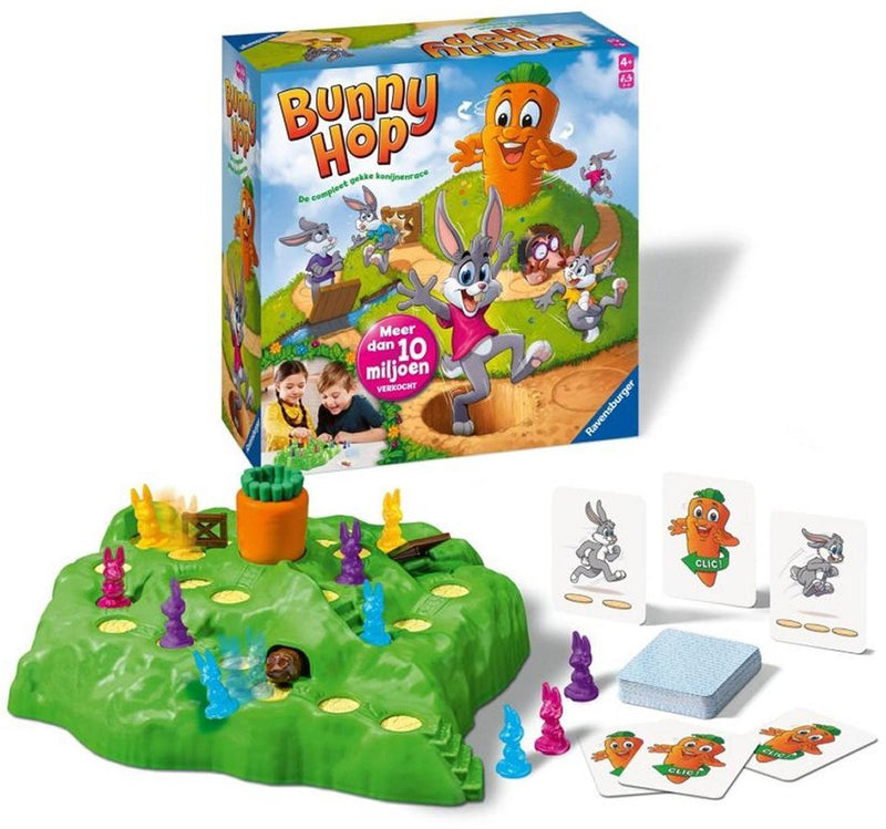 Afbeelding laden in galerijviewer, Ravensburger bunny hop bordspel
