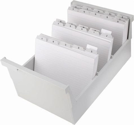 Kaartenbak han 855-0-11 grijs