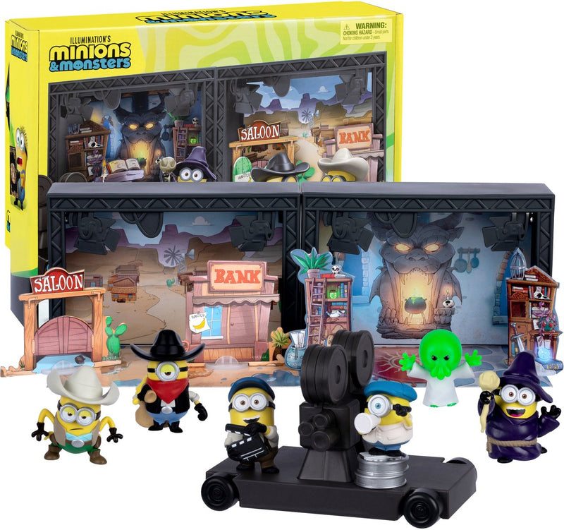 Afbeelding laden in galerijviewer, Moose toys minions monsters 6 mini figuren
