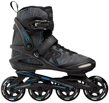 Roces weft thread 84 skeelers volwassenen – 4x84mm wielen – fitness inline skates – zwart blauw – maat 38