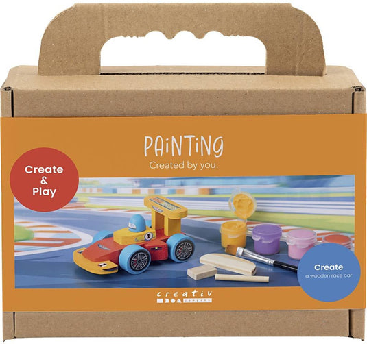 Creativ company cc mini hobbyset schilderen raceauto