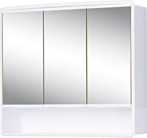 Jokey spiegelkast met 3 deuren 58x49.5x14.5cm wit