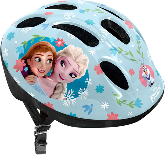 Stamp disney frozen fietshelm verstelbaar petrolblauw maat 52-56 cm (s)