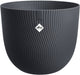Elho sereh rond 40 - bloempot voor binnen buiten - 100% gerecycled plastic - ø 39.0 x h 33.3 cm - antraciet
