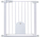 Duvo plus my home veiligheidshek met luikje 4x75-82x76cm wit