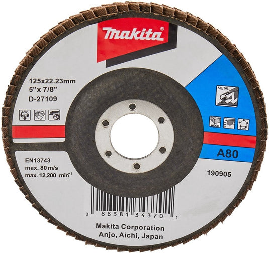 Makita d-27109 lamellenschijf diameter 125 mm 1 stuk(s)