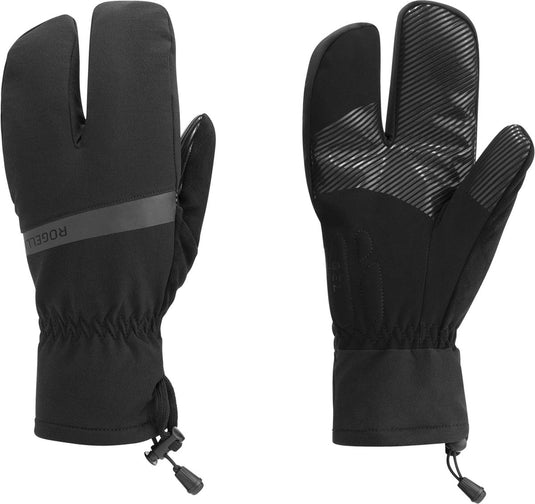 Rogelli nova lobster heren fietshandschoenen - winter - waterproof - zwart