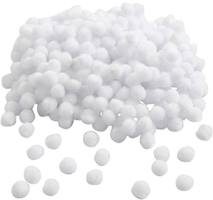 Creativ company cc pom-poms 10 mm wit 450 stuks