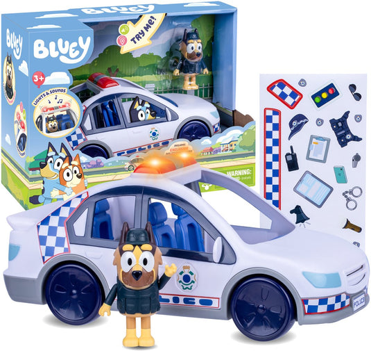 Moose bluey politieauto met licht geluid