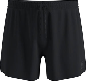 Odlo zeroweight 5 inch hardloopshort zonder binnenbroek 2.0 - mannen - zwart - xl