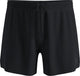 Odlo zeroweight 5 inch hardloopshort zonder binnenbroek 2.0 - mannen - zwart - xl