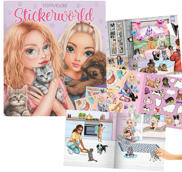 Depesche - topmodel stickerworld - kitty and doggy