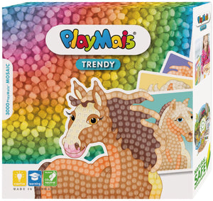 Playmais trendy mosaic paarden (>3.000 stukjes)