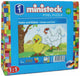 Ministeck kip en kuiken, 300st.