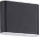 Eglo grutti wandlamp buiten - led - 11,5 cm - antraciet - instelbaar wit licht
