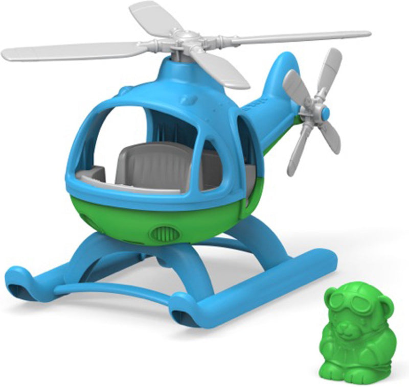 Afbeelding laden in galerijviewer, Bigjigs green toys helikopter
