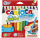 Carioca jumbo stiften - 12 kleuren - maxi-punt 6 mm - afwasbaar - kleurstiften voor kinderen