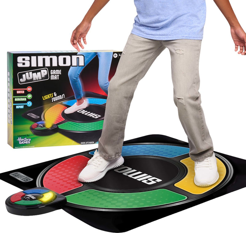 Afbeelding laden in galerijviewer, Just play simon jump game mat – elektronische springmat met licht geluid – actief geheugenspel
