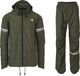 Puch original regenpak essential army green army groen