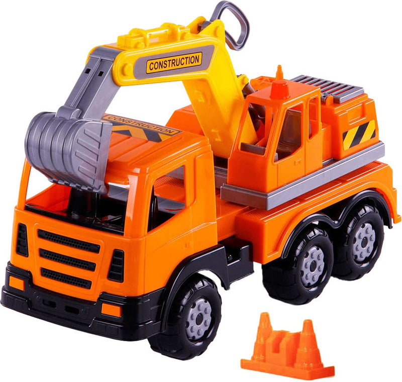 Afbeelding laden in galerijviewer, Cavallino xl graafmachine vrachtwagen, 42cm
