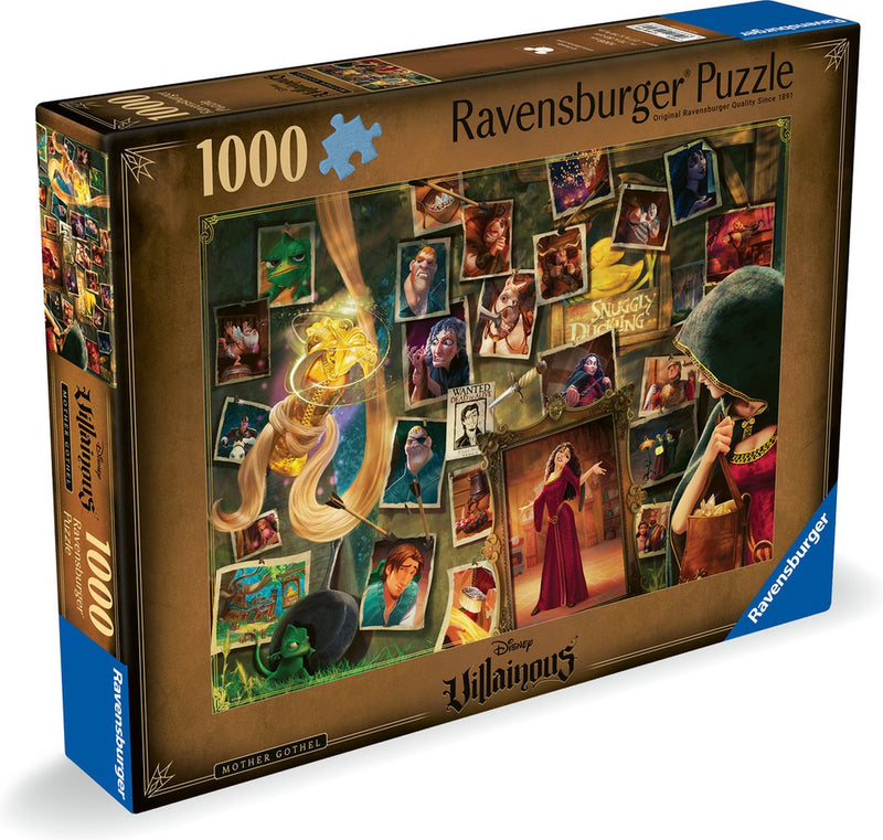 Afbeelding laden in galerijviewer, Ravensburger puzzel disney villainous: mother gothel - legpuzzel - 1000 stukjes
