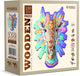 Wooden city houten stad puzzel - natty giraffe.