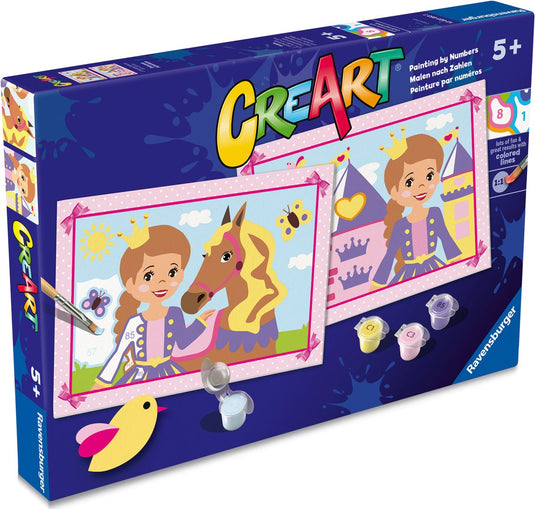 Ravensburger - creart junior - kleine prinsessen
