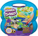 Kinetic sand - t-rex ontdekkingsset met 680 g speelzand, 5 multifunctionele fossielvormen en schep - in opbergdoos - sensorisch speelgoed - origineel