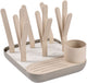 Béaba forêt flessen afdruiprek - flessenrek baby - compact flessen droogrek - droogrek flessen baby - afdruiprek voor zuigflessen - voor 6 babyflessen accessoires