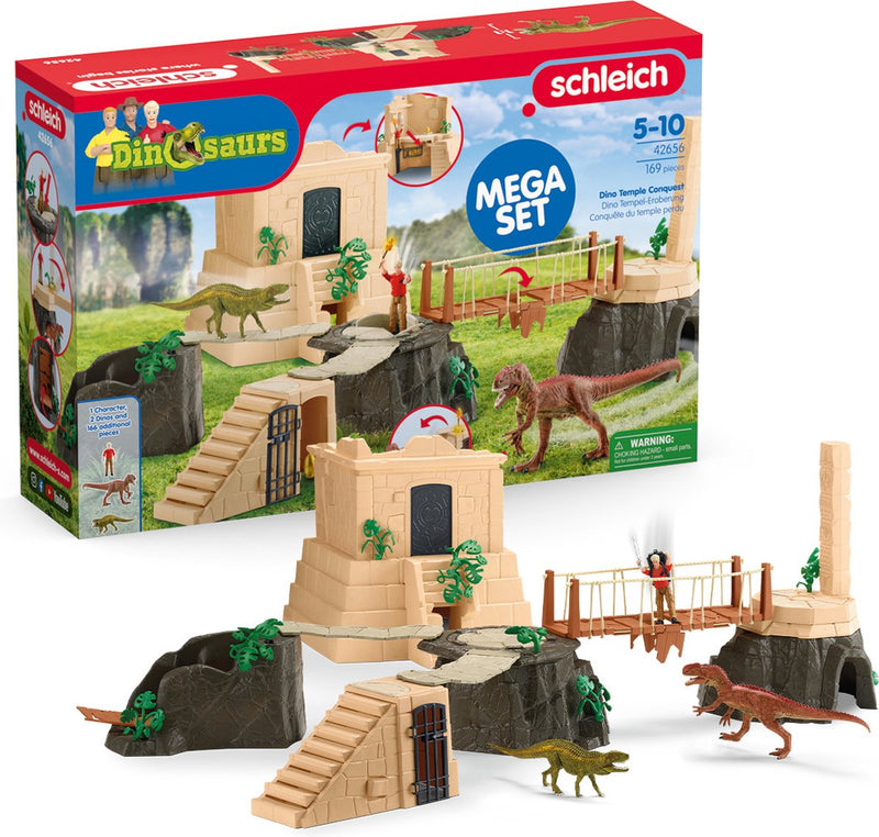 Afbeelding laden in galerijviewer, Schleich dinosaurs tempelverovering 42656

