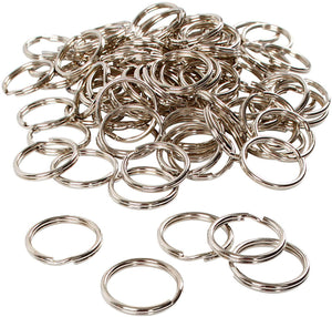 Creativ company sleutelring, d: 25 mm, 100 stuks