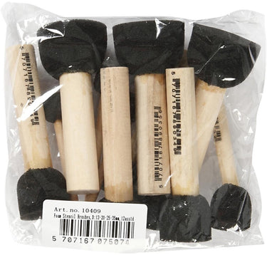 Creativ company creotime tamponeerstokjes foam 13-20-25-35 mm 12 stuks