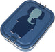Trixie brooddoos groot - mrs. elephant - rsv lunchbox voor kinderen - makkelijk te openen broodtrommel - 2 vakken - blauw