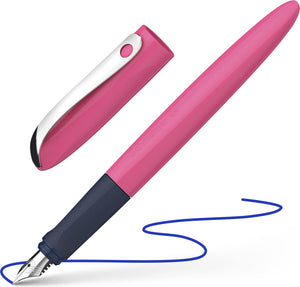 Schneider schrijfwaren schneider vulpen - wavy - penpunt a - roze - s-162139
