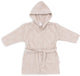 Jollein x nijntje - baby badjas badstof 3-4 jaar - badjas kinderen met capuchon - miffy jacquard - nougat