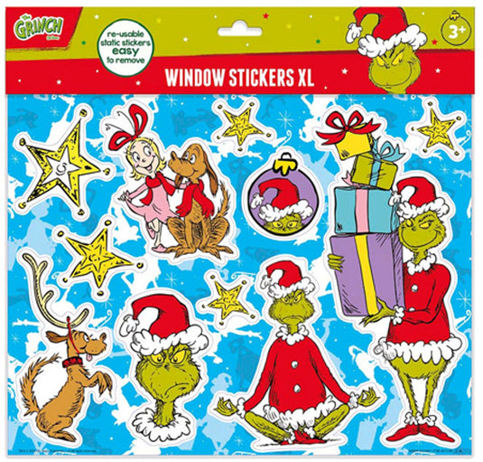 Totum raamstickers xl grinch