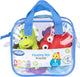 Playgro drijvende badspeeltjes - badspeelgoed - badgeschenkset - schimmelvrij - zonder gaatje - waterspeelgoed baby - waterspeelgoed peuters - 7 stuks - bpa vrij