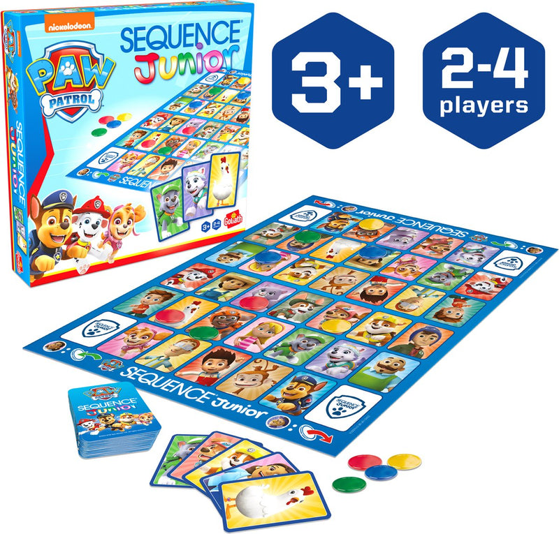 Afbeelding laden in galerijviewer, Goliath sequence paw patrol - bordspel - kinderspel - speel sequence met jouw favoriete paw patrol helden!
