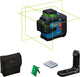 Bosch blauw bosch professional gll 80-33 g - lijnlaser - (4x batterij 1,5v lr6 (aa), laserrichtbord, houder lb10, alkalinebatterij-adapter, tas)