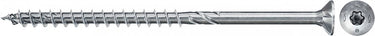 Fischer 670376 spaanplaatschroef power-fast ii 5,0 x 50 tx20 - verzonken kop - deeldraad - blauw verzinkt (200st)